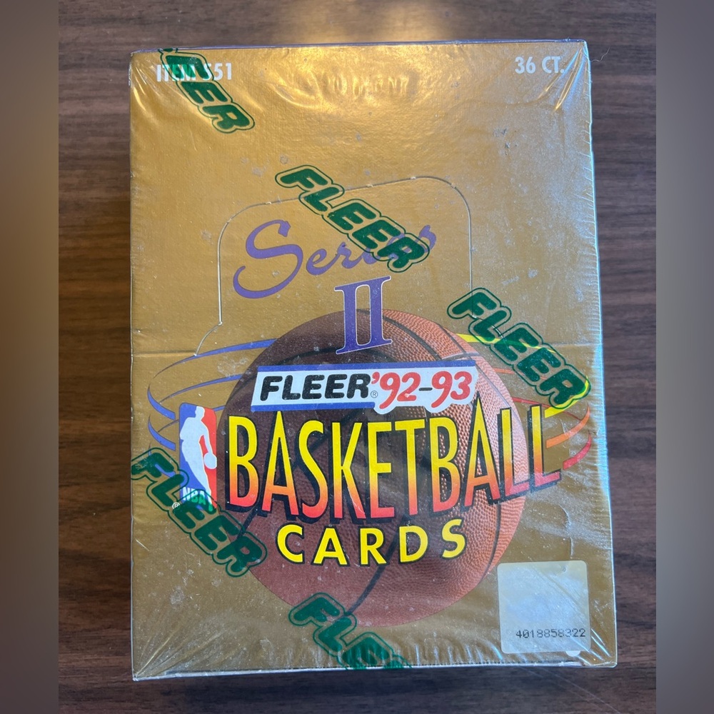 92-93 Fleer Series II Basketball Cards